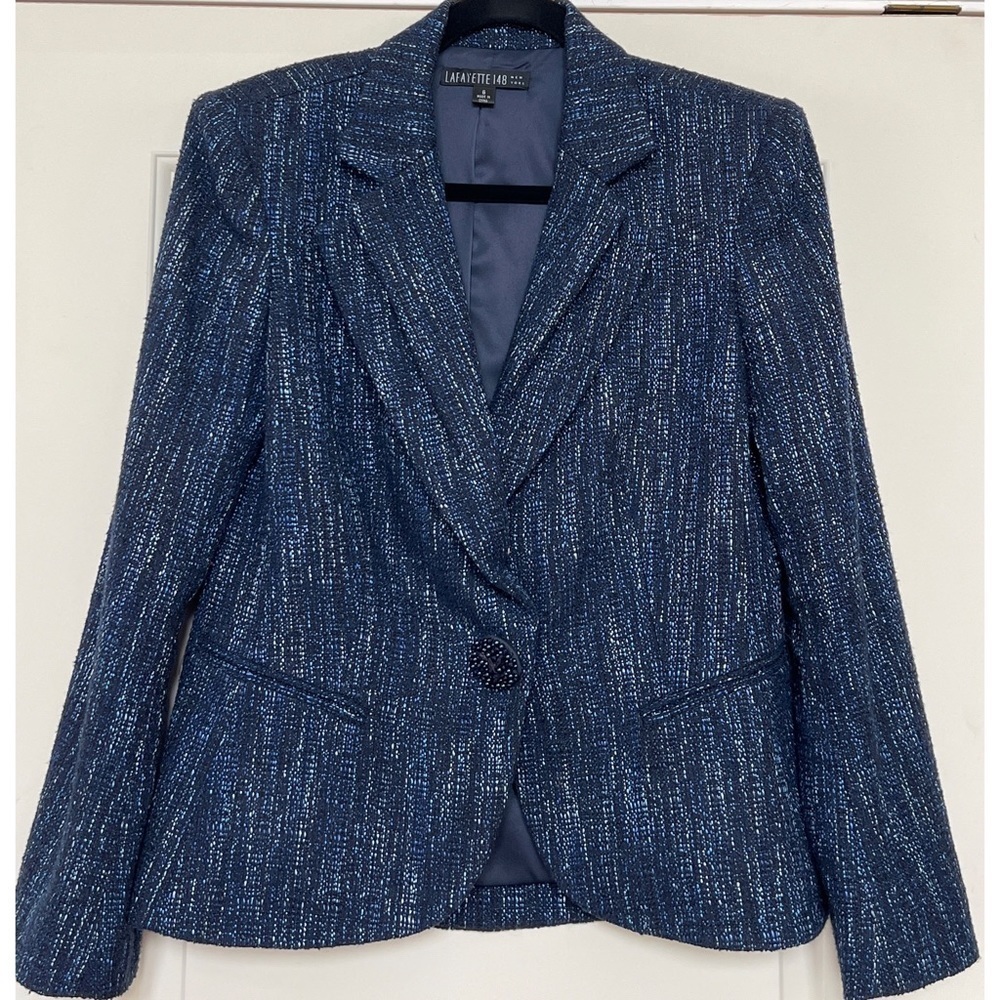 Lafayette 148 Wool Blend Women’s Blazer - Size 6 - Picture 4 of 7